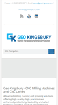 Mobile Screenshot of geokingsbury.com